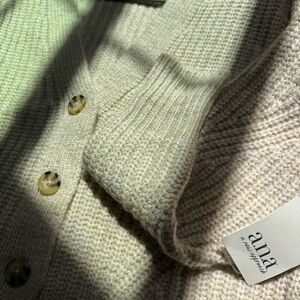 a.n.a Cream Cardigan Sweater